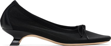 Superge in čevlji Simone Rocha Simone Rocha Mesh Ballerina Kitten Heels Črna | LH15 0804, 0