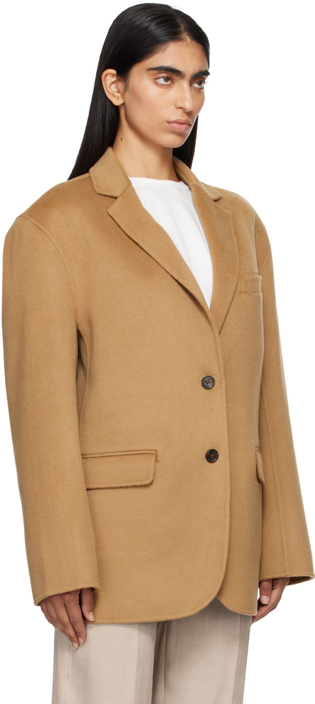 Plašči Anine Bing Quinn Wool Blazer Rjava | A-01-7073-200, 1