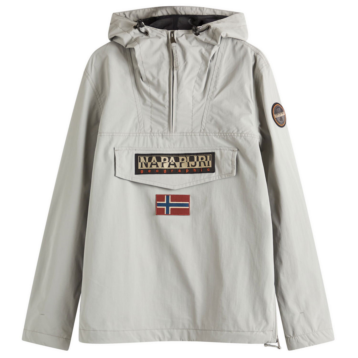 Vetrovka Napapijri Men's Rainforest Jacket, Size Large Siva | NP0A4G7DH621, 0