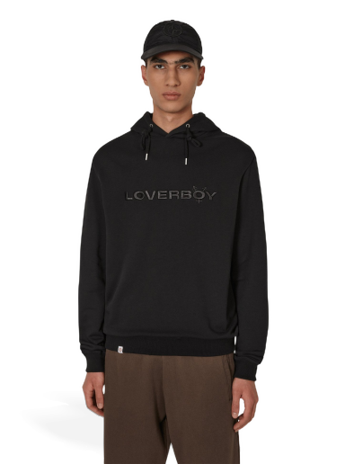 Pulover Charles Jeffrey Loverboy Logo Hoodie Črna | CJLAW22LH BLACK