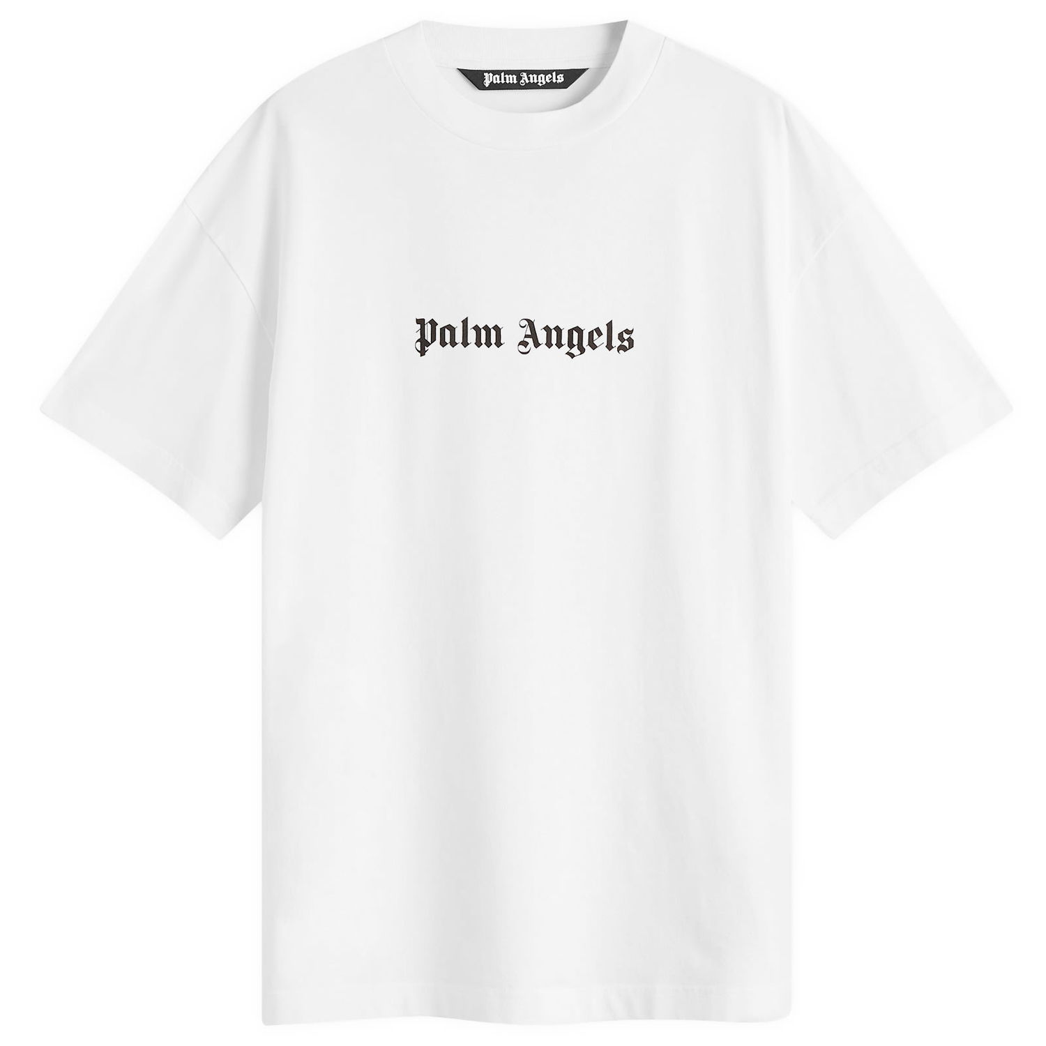 Majica Palm Angels Slim T-Shirt With Print Bela | PMAA089C99JER0030110, 0