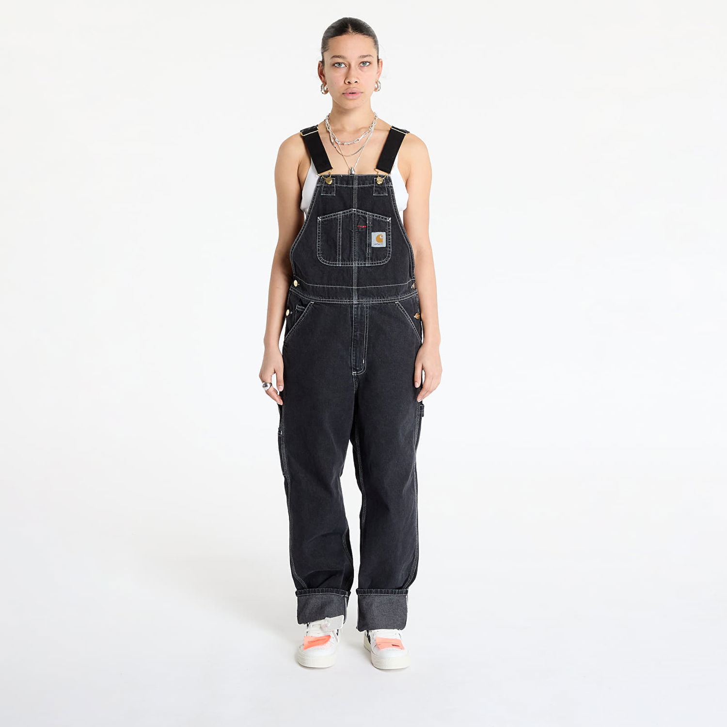 Jakna Carhartt WIP Bib Overall Črna | I022946.8906, 1