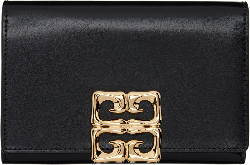 Denarnica Givenchy Compact Leather Bifold Wallet Črna | BB60NCB13A001