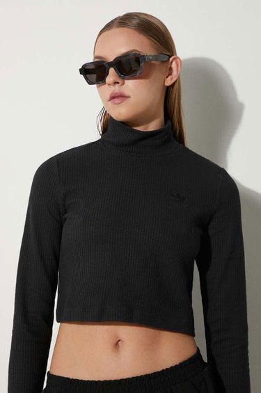 Majica adidas Performance Trefoil Moments Črna | HE6905, 4