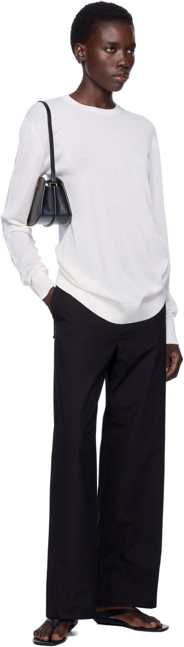 Hlače TOTEME TOTEME Twisted Seam Trousers Črna | 253-WRB0295-FB0226, 3