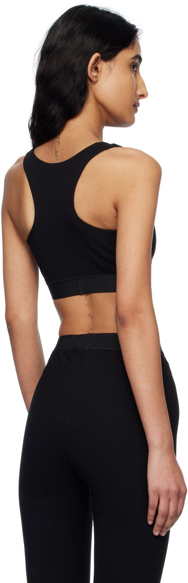 Modrček Versace Versace 90s Vintage Logo Sport Bra Črna | 1015880_1A12037_1B000, 2