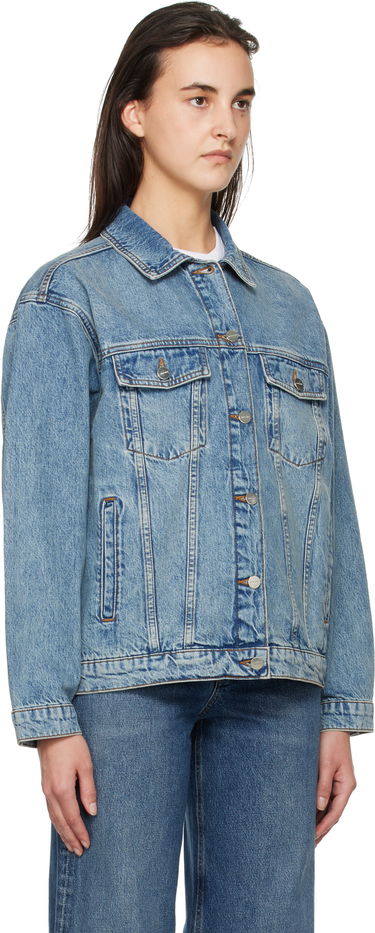 Jakna Anine Bing Rory Denim Jacket Modra | A-01-10539-WHD4, 1