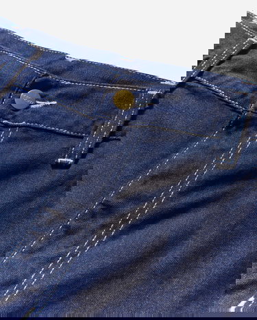 Kavbojke Carhartt WIP Single Knee Pants Modra | I034864 0102, 3