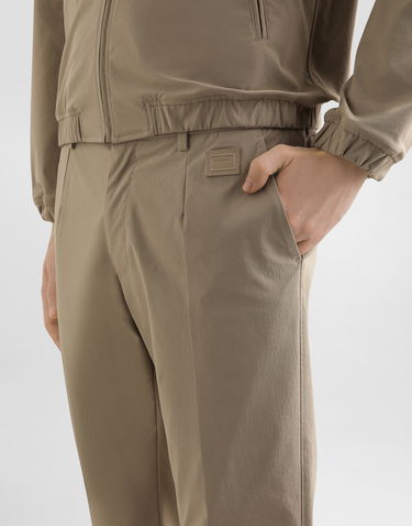 Hlače Dolce & Gabbana Dolce & Gabbana Nylon Canvas Trousers Bež | GW13ETFUUDDM2827, 3
