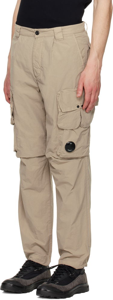 Cargo hlače C.P. Company C.P. Company Flatt Nylon Cargo Pants Bež | 18CMPA170A-005991G, 3