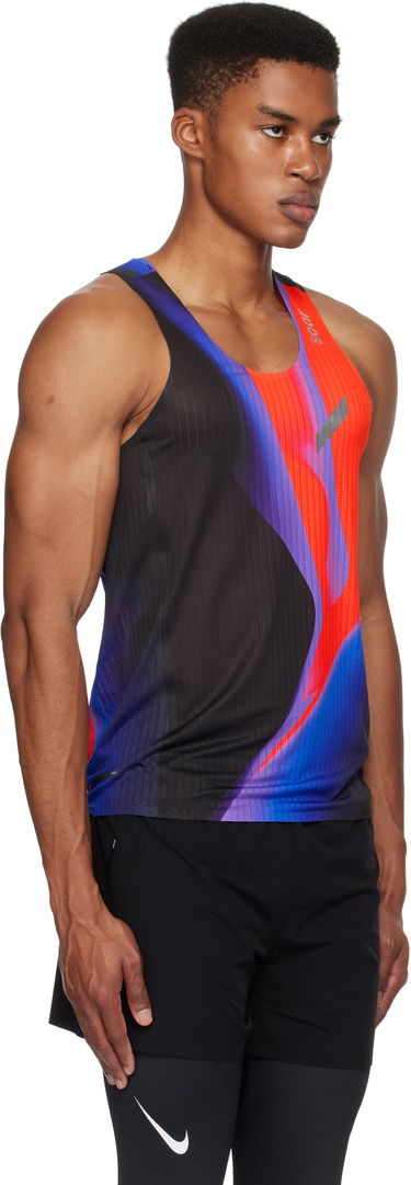 Majica brez rokavov Soar Running Soar Race Tank Top Večbarvna | SV1M-BLK/BLU/RE, 1