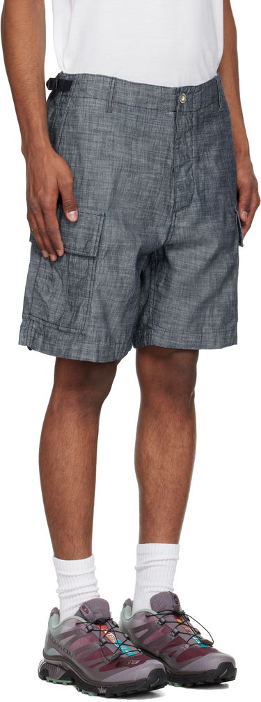 Kratke hlače C.P. Company C.P. Company Chambray Cargo Shorts Siva | 18CMBE149A-110065W, 1