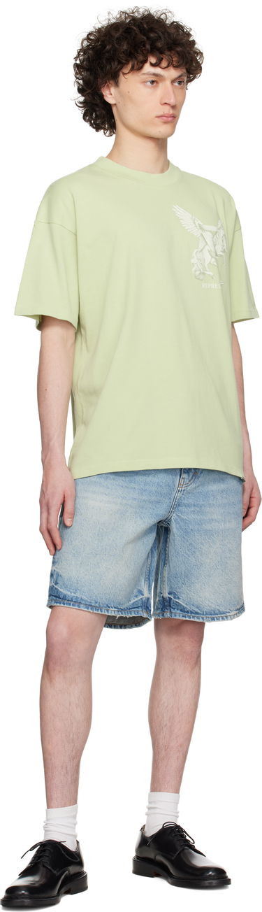 Kratke hlače Represent Clo Represent R10T Tailored Denim Shorts Modra | MLM61038, 3