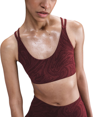 Modrček Nike Nike Zenvy Light-Support Padded Sports Bra Bordo | hq2802-652, 0