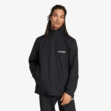 Vetrovka adidas Performance Multi Essentials 2L Rain Jacket Črna | JM8692, 1