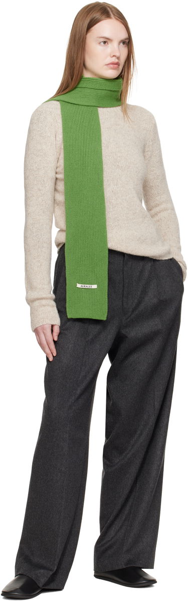 Šala AURALEE AURALEE Light Cashmere Knit Stole Siva | A25AM07CJ, 1