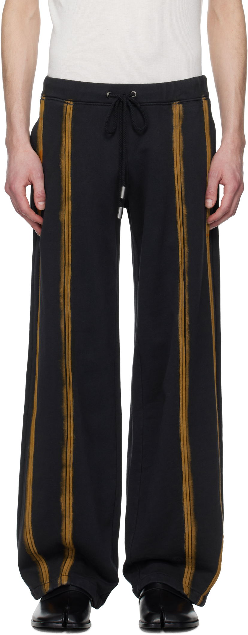 Trenirka Eckhaus Latta Eckhaus Latta 'El Sweatpant' Lounge Pants Črna | 1200-EL-PS25-D - DARKROOM