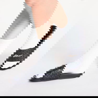 Superge in čevlji Footshop FTSHP Monogram Slides Black Črna | FTSHP_399, 2