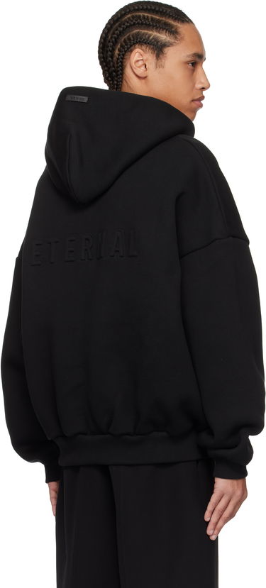 Pulover Fear of God Fear of God 'Eternal' Fleece Full Zip Hoodie Črna | FGE250-517FLC, 2