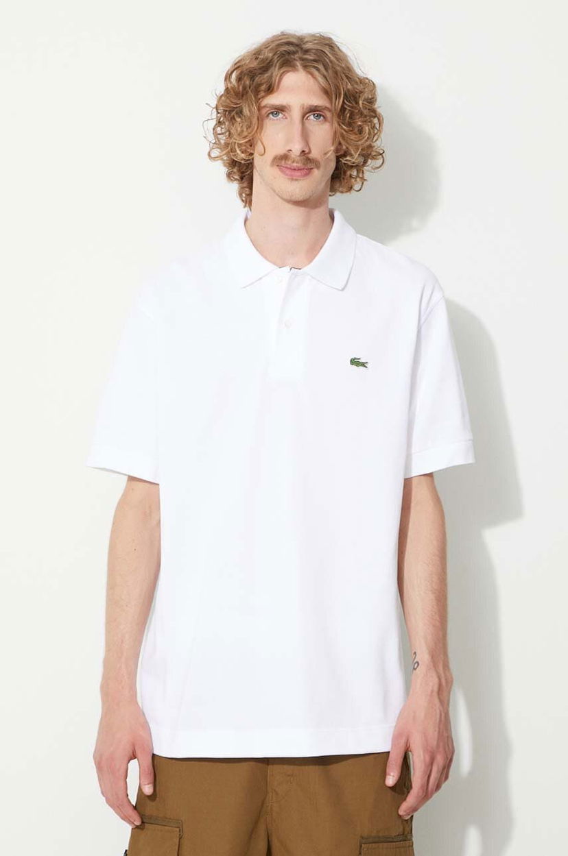 Polo majica Lacoste Lacoste Polo Shirt Bela | 267209