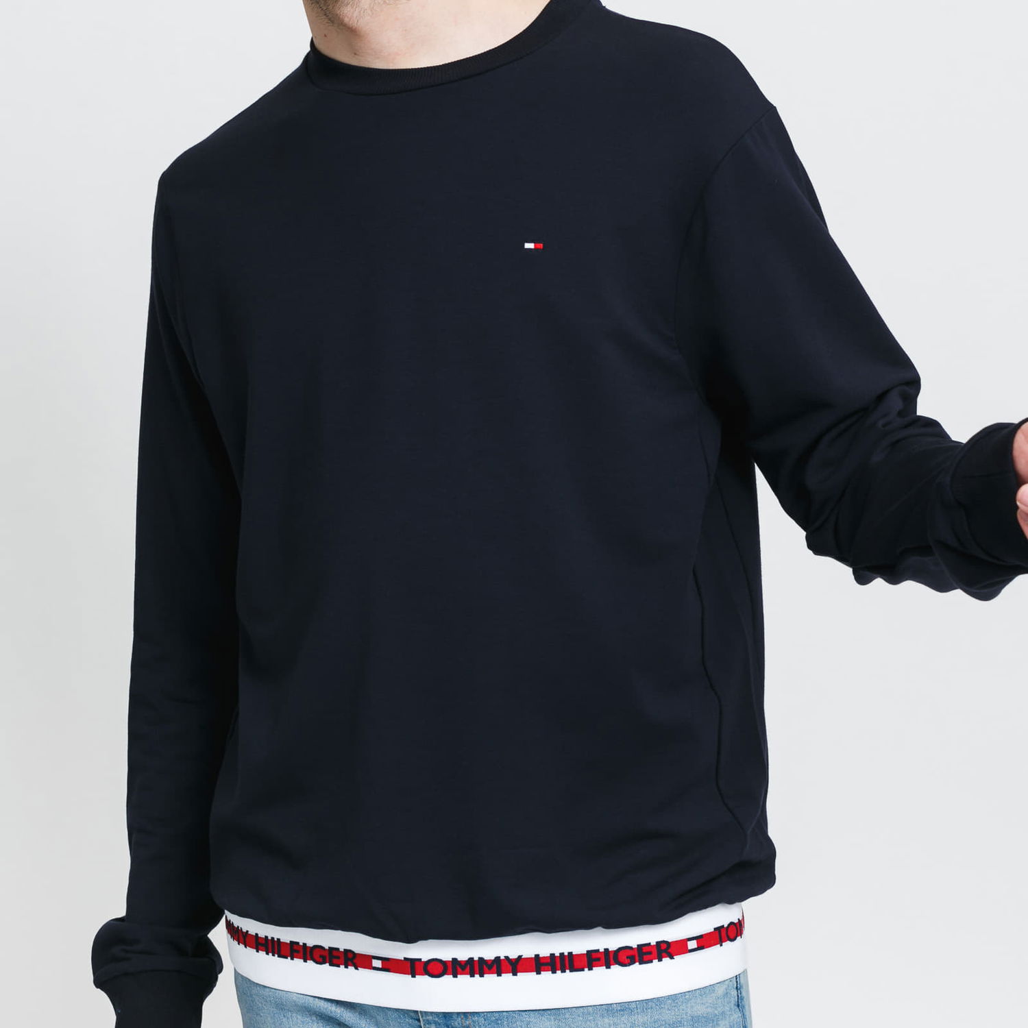 Pulover Tommy Hilfiger HWK LongSleeve Track Top Mornarica | UM0UM01928DW5, 1