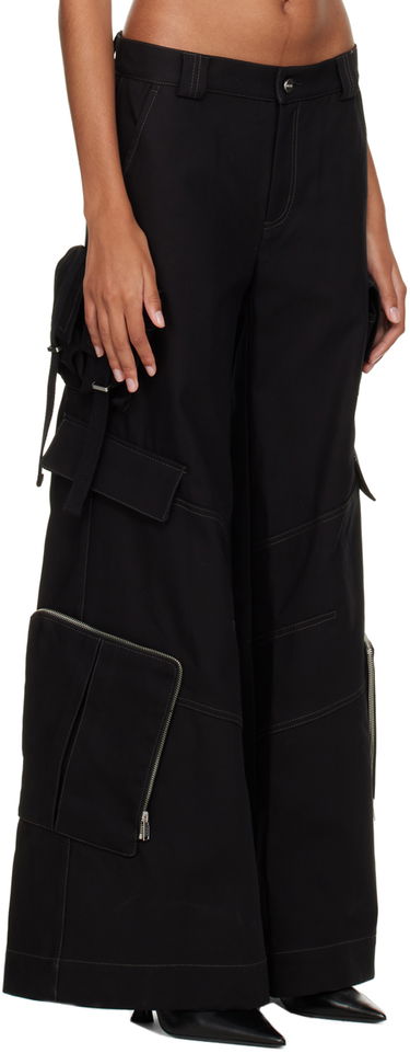 Cargo hlače Dion Lee Dion Lee Multi-Pocket Cargo Trousers Črna | C2076F22, 1