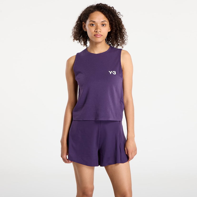 Majica brez rokavov Y-3 Y-3 Match Tank Top Lila | JM1157
