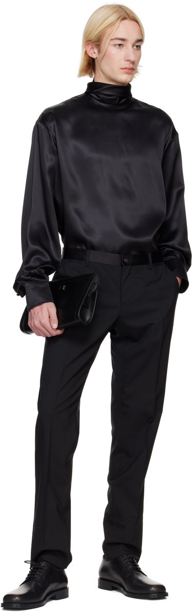 Hlače Dolce & Gabbana Dolce&Gabbana Six-Pocket Trousers Črna | GYA5MTGI726, 3