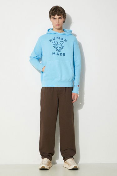 Pulover Human Made Graphic Print Hoodie Modra | HM27CS028, 1