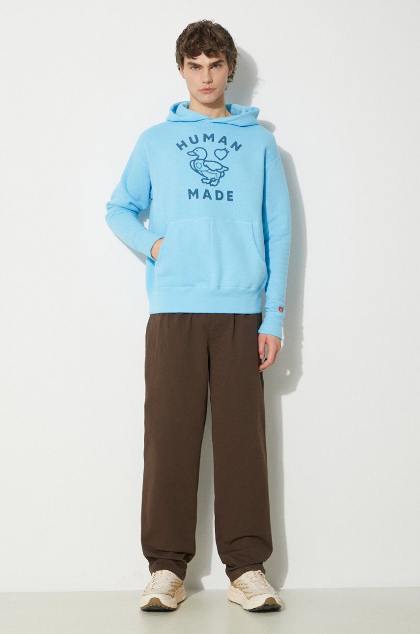 Pulover Human Made Graphic Print Hoodie Modra | HM27CS028, 1