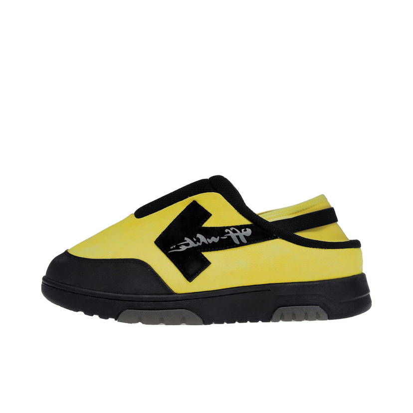 Superge in čevlji Off-White Off-White Out Of Office Mule Rumena | OMIA246F22LEA0011810