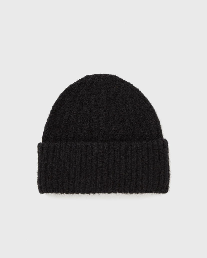 Beanie American Vintage EAST Knitted Beanie with Ribbed Cuff Črna | EAST22AH25-NOIR