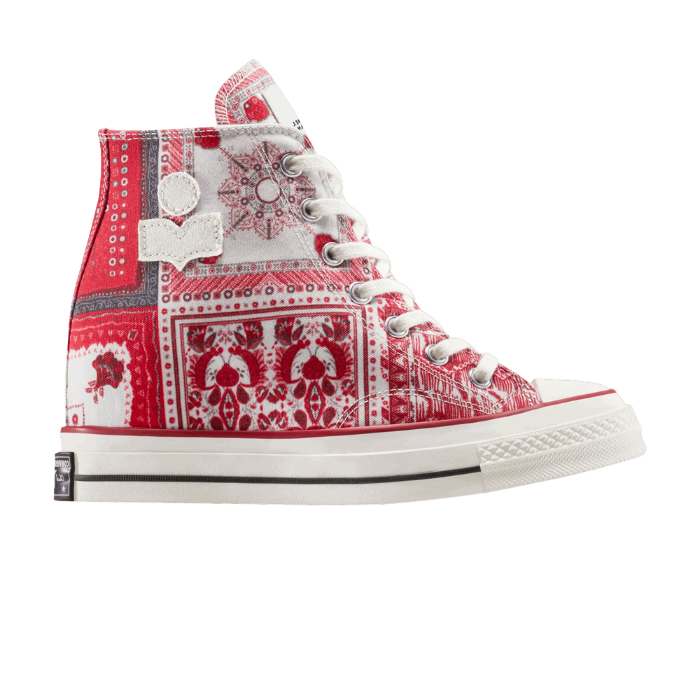 Superge in čevlji Converse Isabel Marant x Chuck 70 Wedge Platform High Rdeča | A14802C, 0