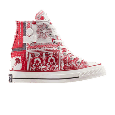 Superge in čevlji Converse Isabel Marant x Chuck 70 Wedge Platform High Rdeča | A14802C, 0