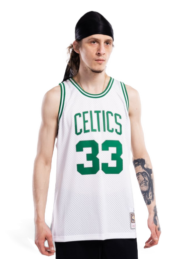 Dres Mitchell & Ness Swingman Jersey Boston Celtics Larry Bird Bela | SMJYGS18141-BCEWHIT85LBI