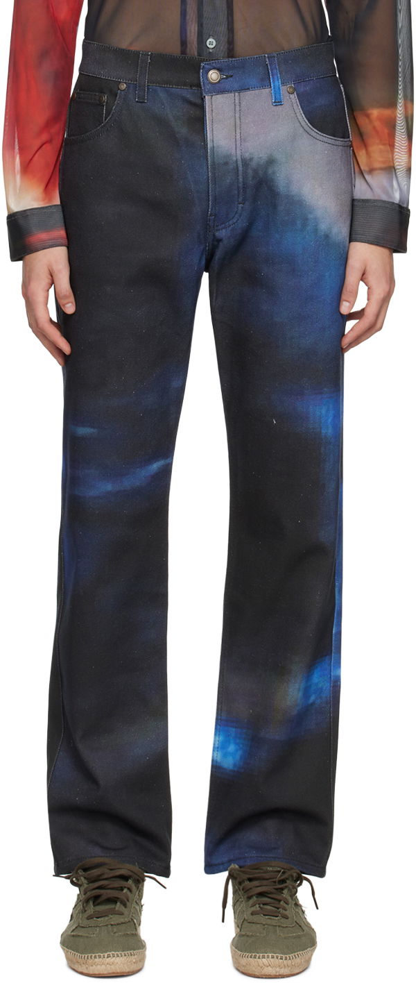 Kavbojke Serapis Serapis Exclusive Streams Jeans Modra | FW21_DE_2