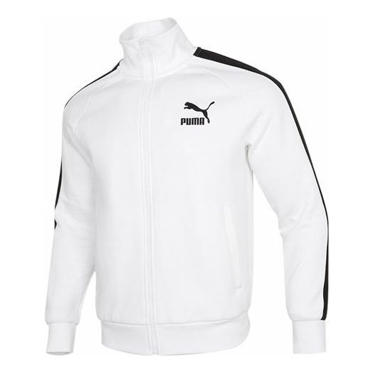 Trenirka Puma Archive T7 Men's Track Jacket Bela | 531377-02