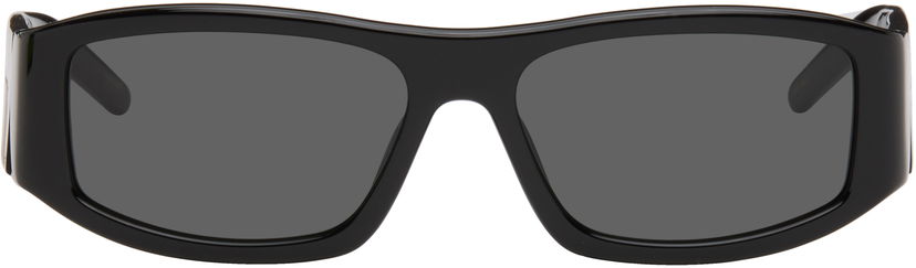 Sončna očala Casablanca Bold Rectangular Sunglasses Črna | EW-076-01