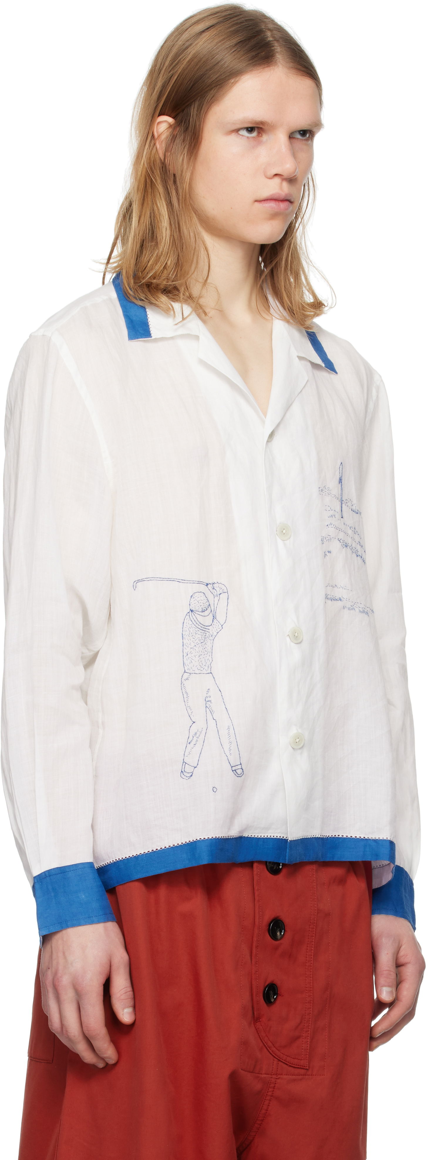Srajce Bode Bode Club Champion Long Sleeve Shirt Bela | MRS25SH009, 1