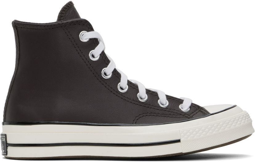 Superge in čevlji Converse Chuck 70 Heritage Colour Leather High Top Rjava | A10154C