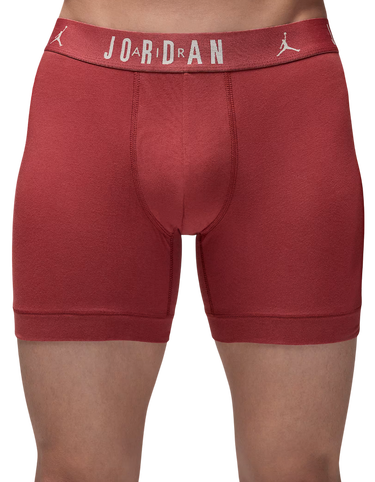 Boksarice Jordan Jordan Flight Cotton Core 3-Pack Boxer Shorts Rdeča | jm0622-x69, 1