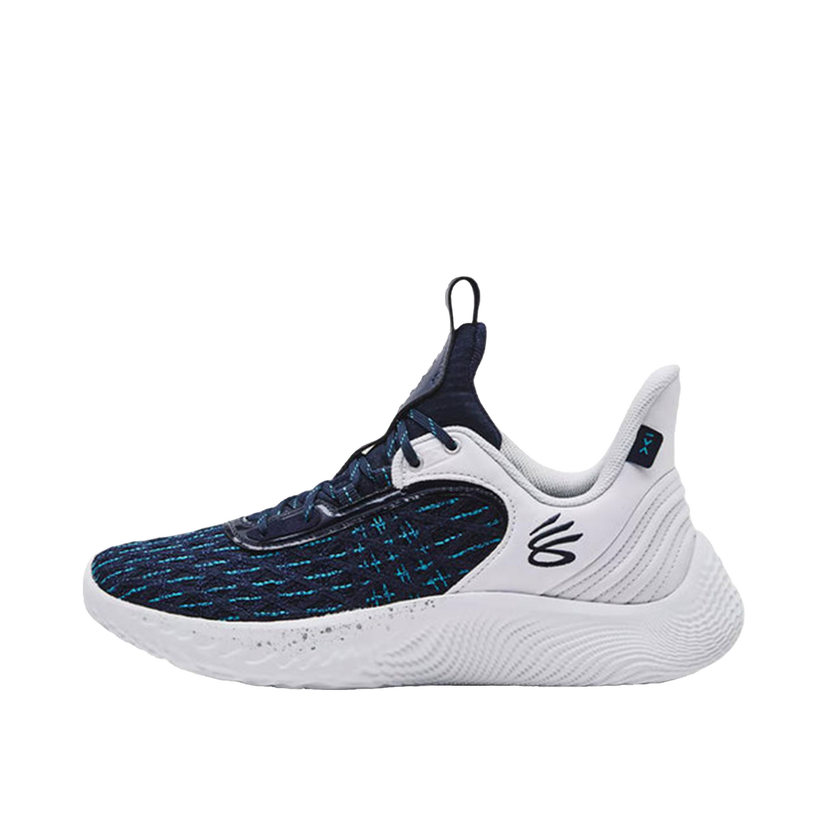 Košarka Under Armour Curry Flow 9 Team Midnight Navy White Bela | 3025631-101