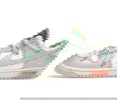 Superge in čevlji Nike Off-White x Dunk Low "Lot 26 of 50" Siva | DM1602-116, 0
