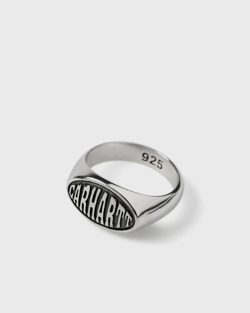 Prstan Carhartt WIP Silver Signet Ring Kovinski | I034754-95.XX