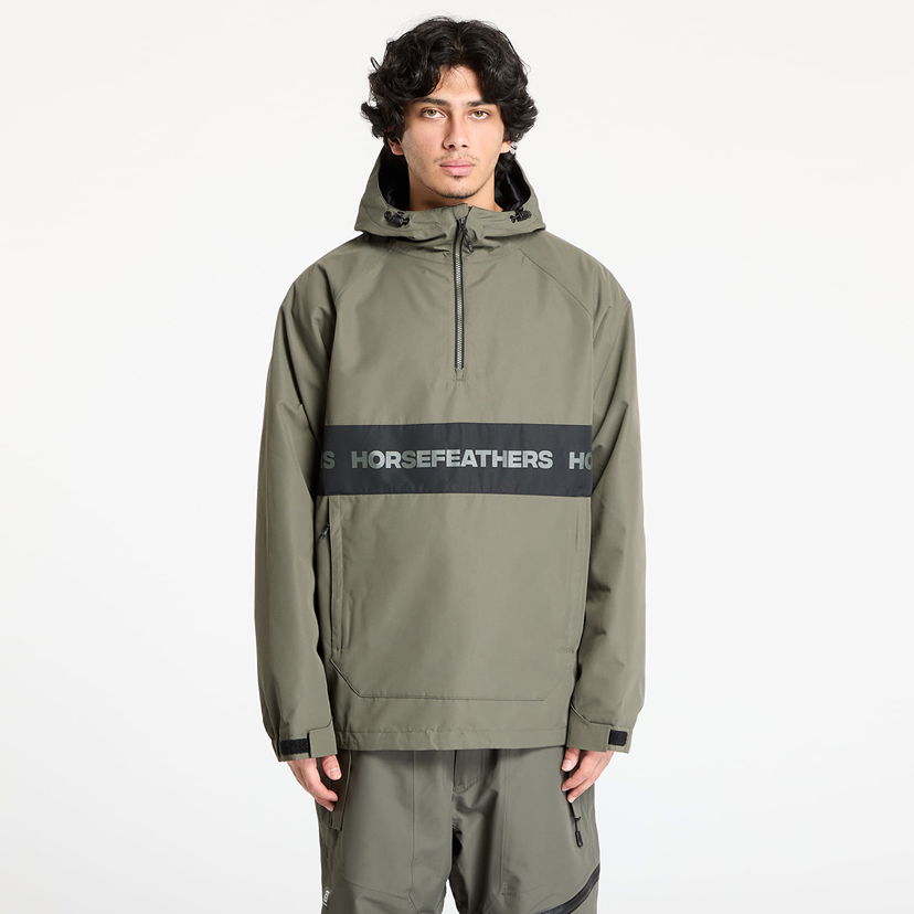 Vetrovka Horsefeathers Horsefeathers Gordie Anorak Jacket Zelena | OM322E