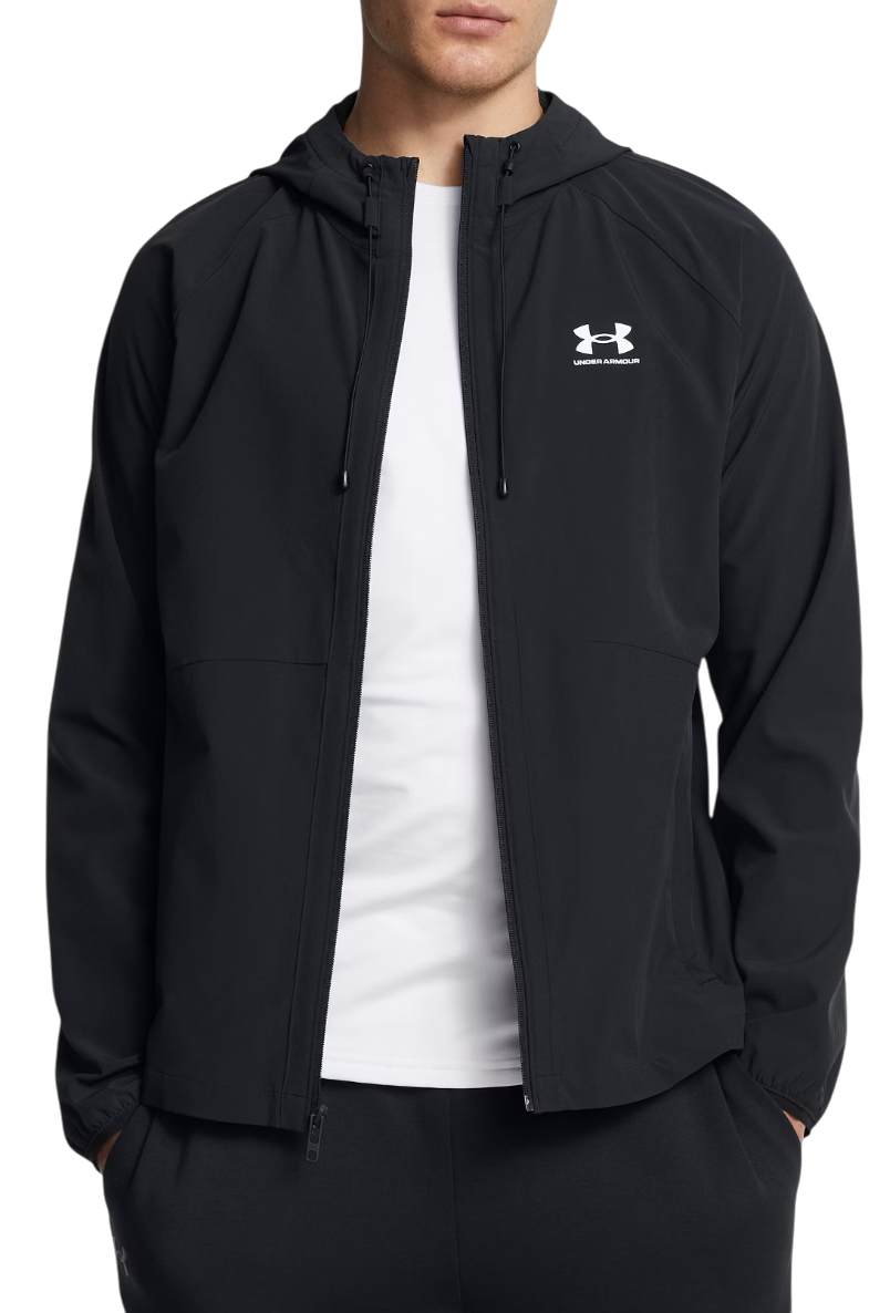Pulover Under Armour Under Armour UA Stretch Woven Windbreaker Jacket Črna | 6003001-001