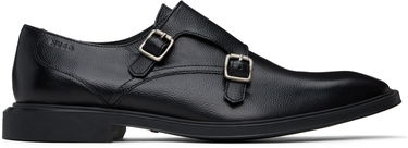 Nega čevljev BOSS Hugo Double Monk Strap Shoes Črna | 50536180, 0