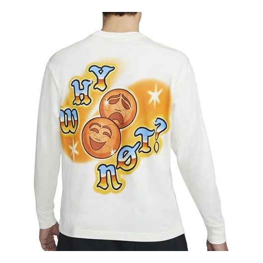 Majica Jordan Jordan Why Not Long Sleeve T-Shirt Bela | DO2510-133