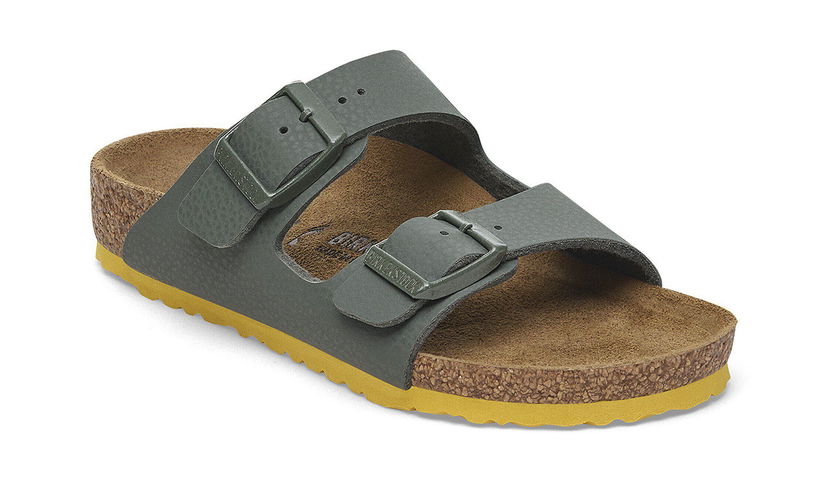 Superge in čevlji Birkenstock Arizona Kids Birko-Flor Narrow Fit Sandal Zelena | 1029449