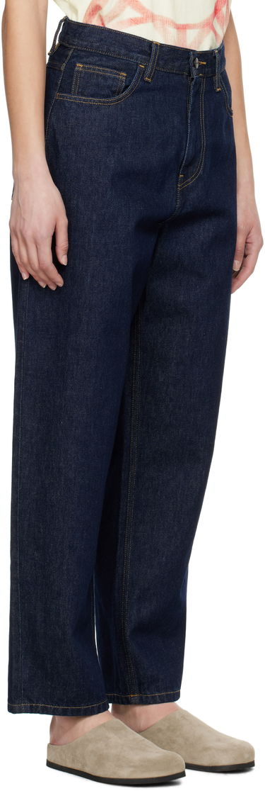 Kavbojke Carhartt WIP Relaxed Fit Denim Jeans Modra | I031918 0102, 4